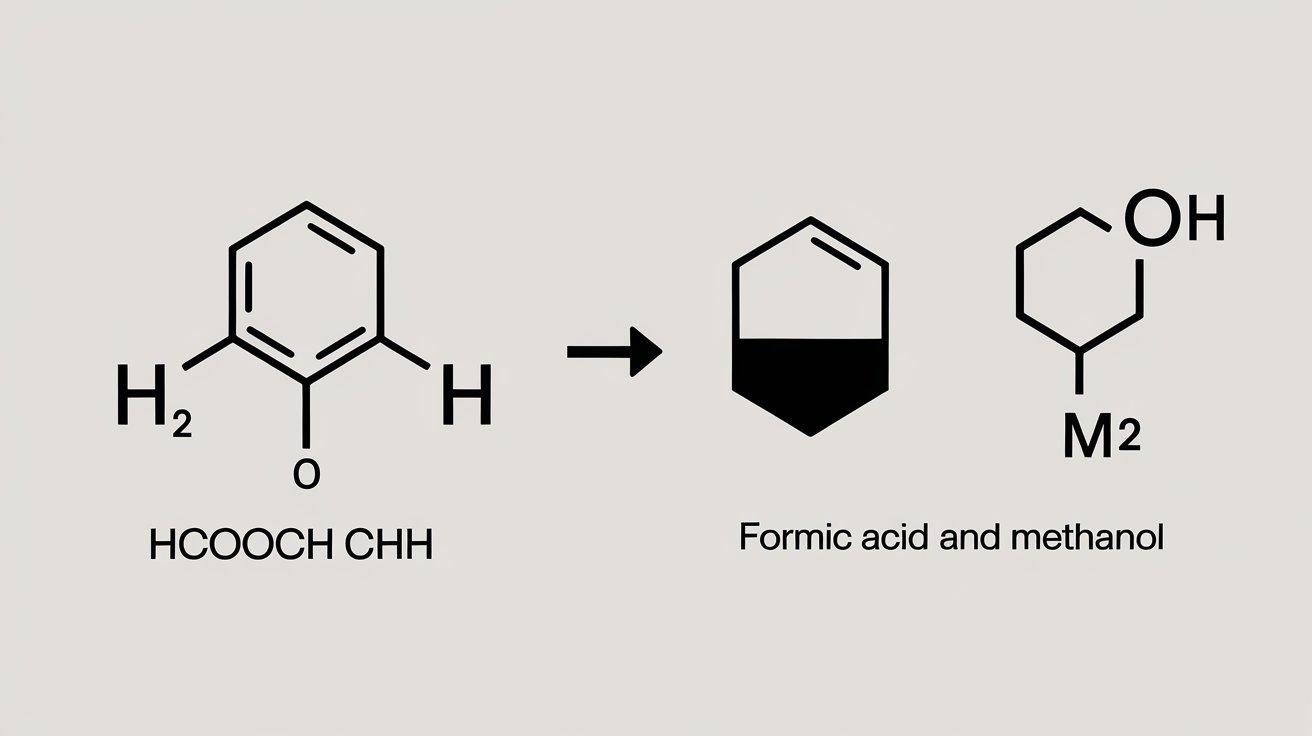 HCOOCH CH2 H2O