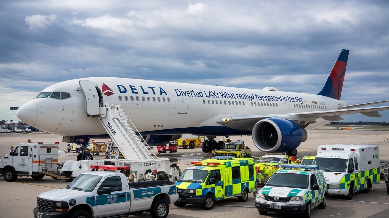 Delta Flight DL275 Diverted LAX