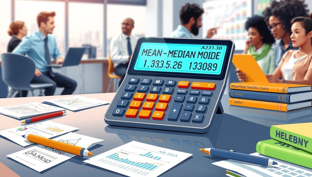 Mean Median Mode Calculator