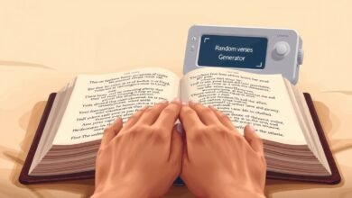 Random Bible Verse Generator